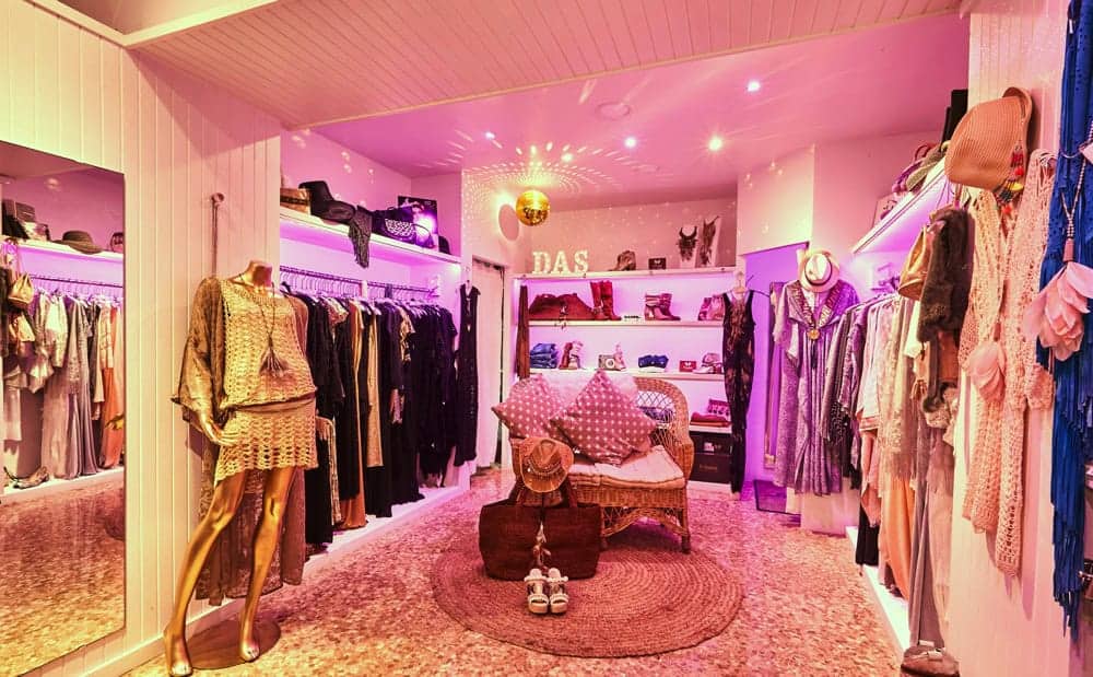Bespoke Boutique Shopping in Ibiza Tour Example.