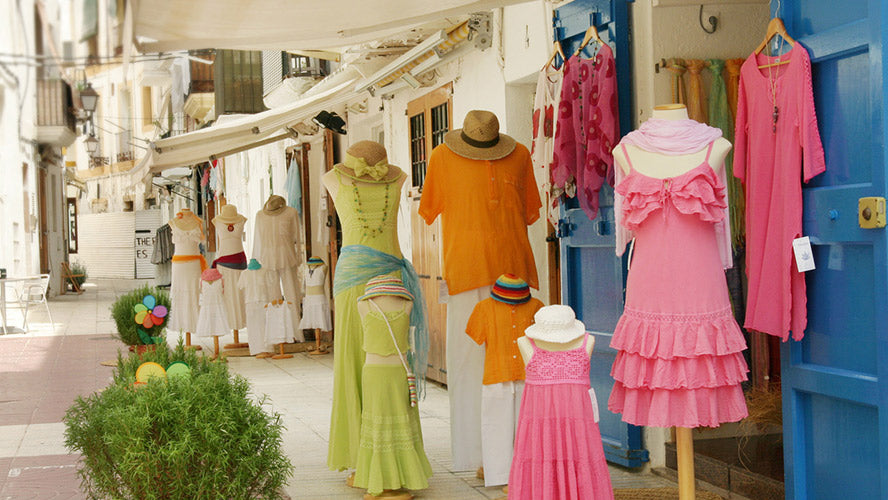 Bespoke Boutique Shopping in Ibiza Tour Example.