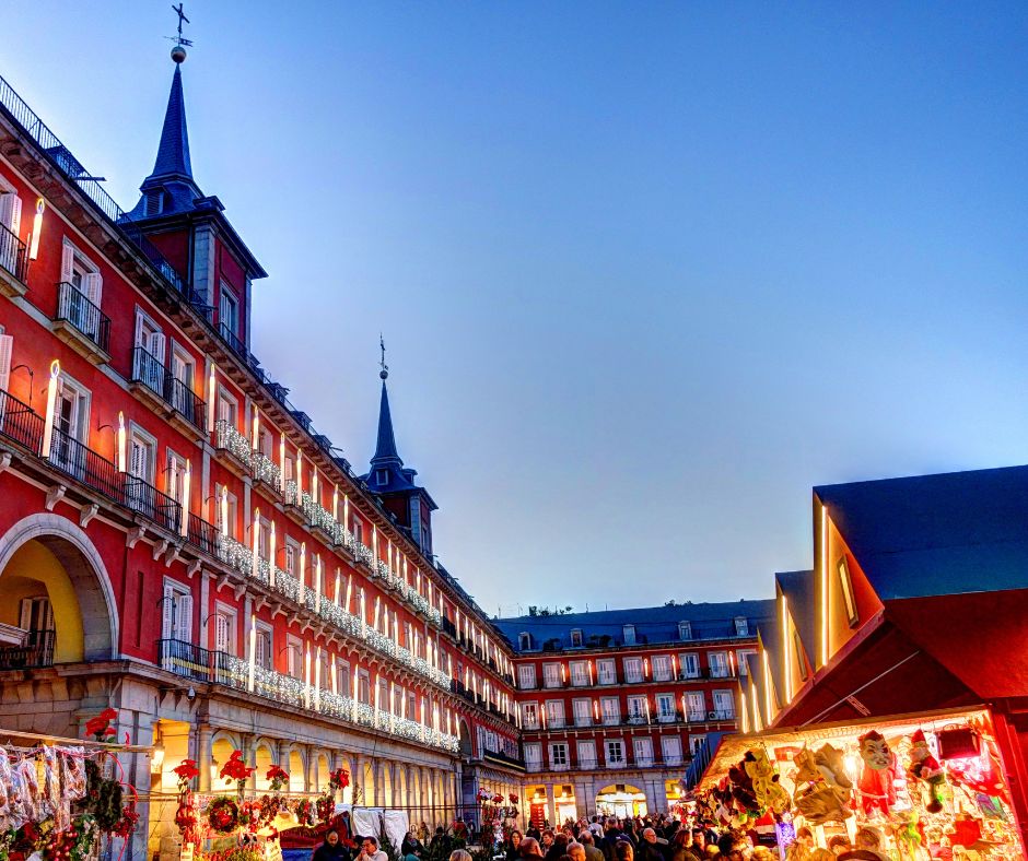 Bespoke Christmas in Madrid Tour Example.